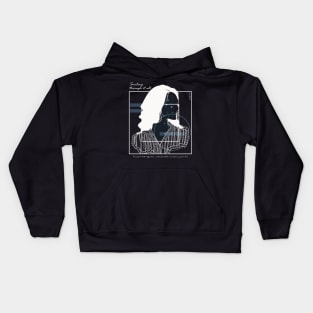 Smiling through it all version 5 Kids Hoodie